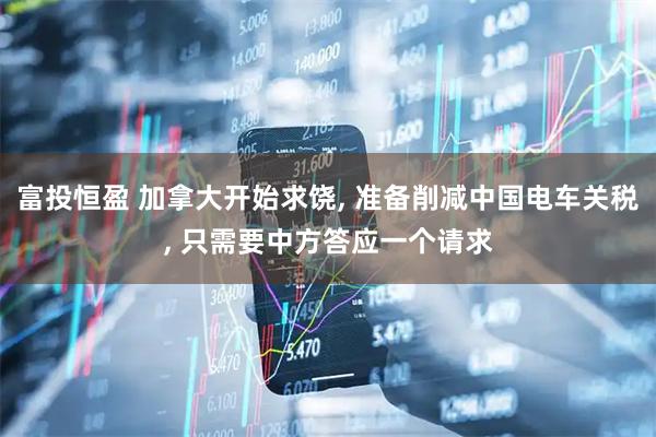 富投恒盈 加拿大开始求饶, 准备削减中国电车关税, 只需要中方答应一个请求